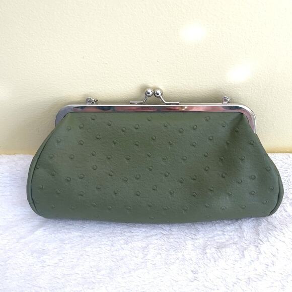Vintage Bijoux Terner Faux Ostrich Ball Claspe Chain Strap Handbag, Shoulder Bag - Picture 3 of 16